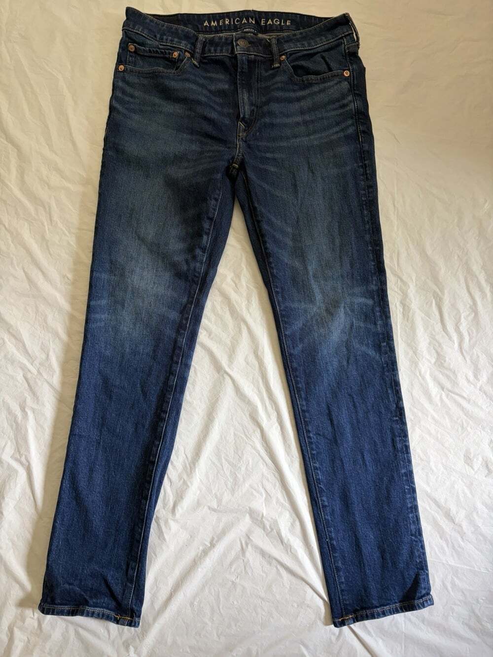 American Eagle Jeans Men's 31x30 Blue Dark Wash Air Flex Slim